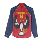 Custom South Australia Bowls Women Casual Shirt Go Champions SA Piping Shrike - Aussie Hoodie