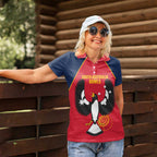 Custom South Australia Bowls Women Polo Shirt Go Champions SA Piping Shrike - Aussie Hoodie