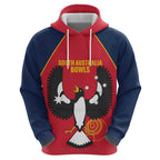 Custom South Australia Bowls Zip Hoodie Go Champions SA Piping Shrike - Aussie Hoodie