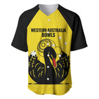 Custom Western Australia Bowls Baseball Jersey Go Champions WA Black Swan - Aussie Hoodie