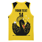 Custom Western Australia Bowls Basketball Jersey Go Champions WA Black Swan - Aussie Hoodie