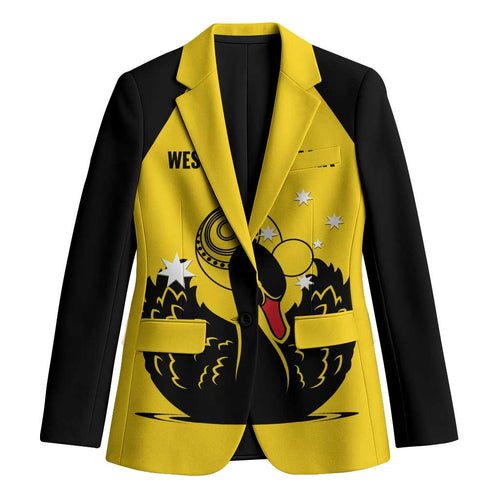 Custom Western Australia Bowls Blazer Go Champions WA Black Swan - Aussie Hoodie