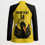 Custom Western Australia Bowls Blazer Go Champions WA Black Swan - Aussie Hoodie