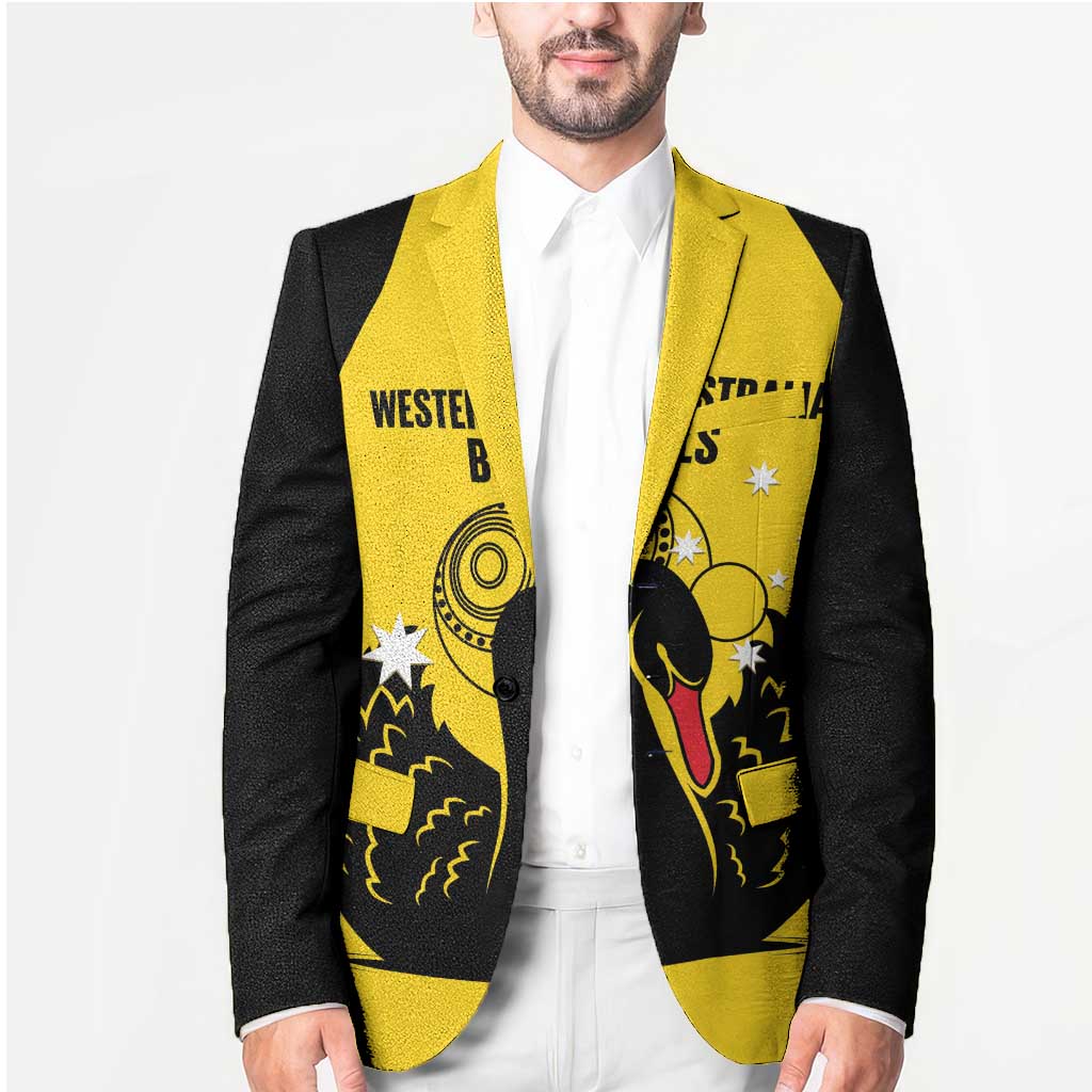 Custom Western Australia Bowls Blazer Go Champions WA Black Swan - Aussie Hoodie