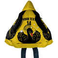 Custom Western Australia Bowls Cloak Go Champions WA Black Swan - Aussie Hoodie