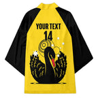 Custom Western Australia Bowls Kimono Go Champions WA Black Swan - Aussie Hoodie