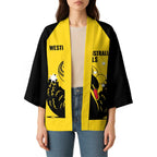 Custom Western Australia Bowls Kimono Go Champions WA Black Swan - Aussie Hoodie