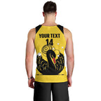 Custom Western Australia Bowls Men Tank Top Go Champions WA Black Swan - Aussie Hoodie