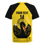 Custom Western Australia Bowls Rugby Jersey Go Champions WA Black Swan - Aussie Hoodie