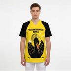 Custom Western Australia Bowls Scrub Top Go Champions WA Black Swan - Aussie Hoodie