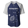 Custom Victoria Bowls Australia Baseball Jersey Go Champions Garden State - Aussie Hoodie