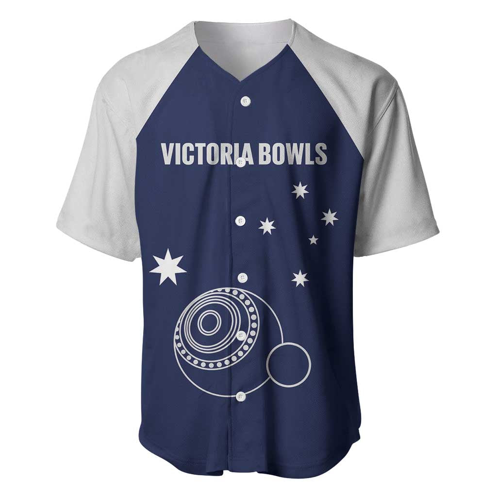 Custom Victoria Bowls Australia Baseball Jersey Go Champions Garden State - Aussie Hoodie