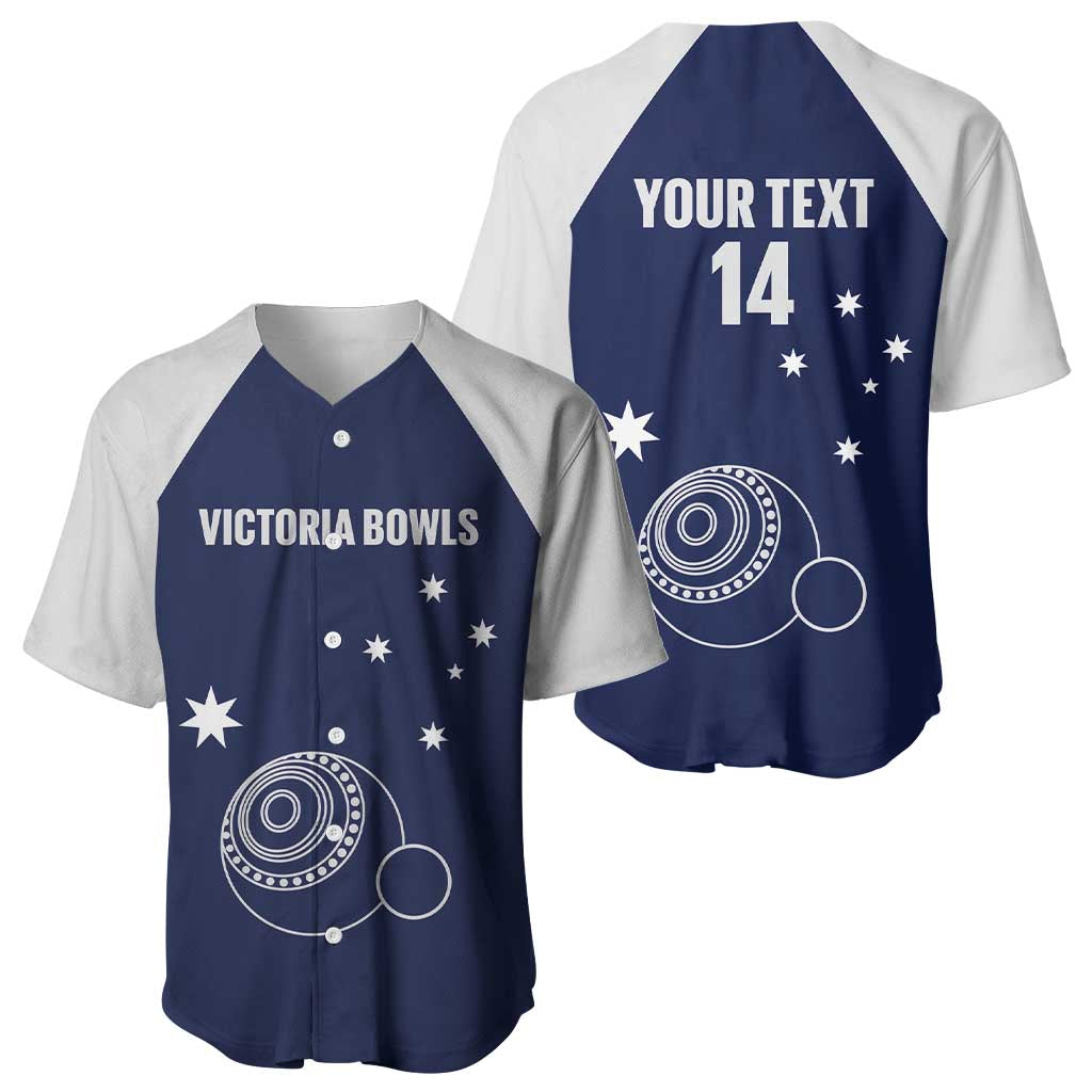 Custom Victoria Bowls Australia Baseball Jersey Go Champions Garden State - Aussie Hoodie