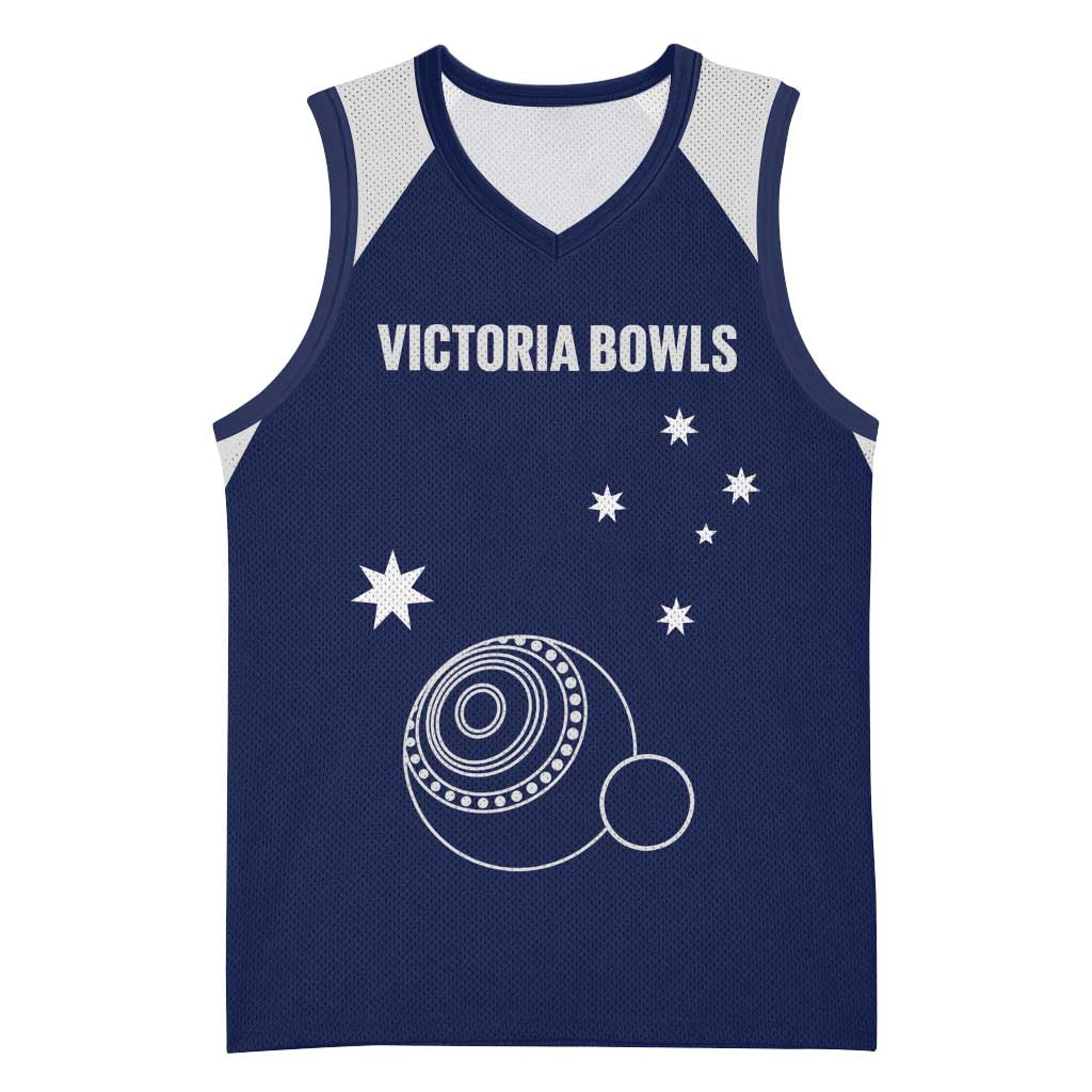 Custom Victoria Bowls Australia Basketball Jersey Go Champions Garden State - Aussie Hoodie