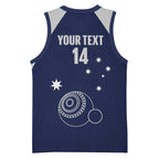 Custom Victoria Bowls Australia Basketball Jersey Go Champions Garden State - Aussie Hoodie