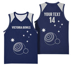 Custom Victoria Bowls Australia Basketball Jersey Go Champions Garden State - Aussie Hoodie