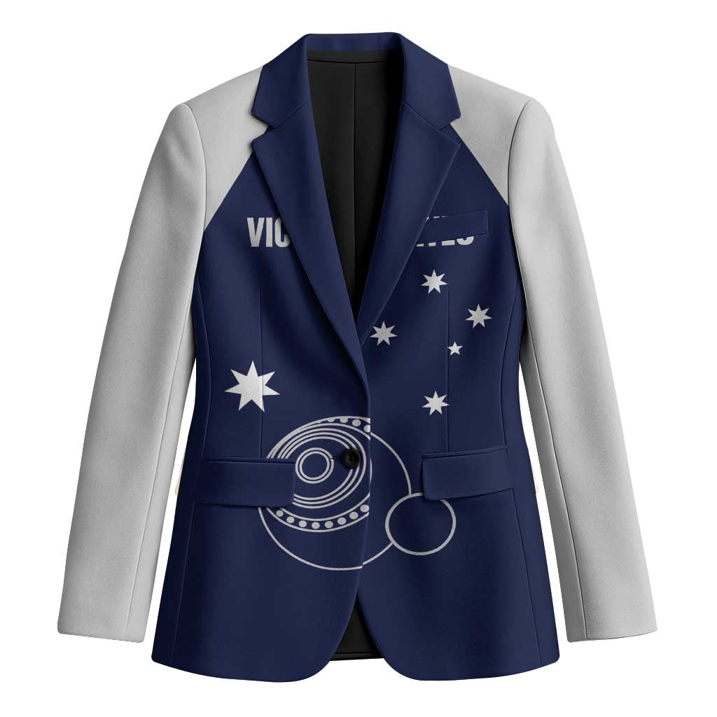 Custom Victoria Bowls Australia Blazer Go Champions Garden State - Aussie Hoodie