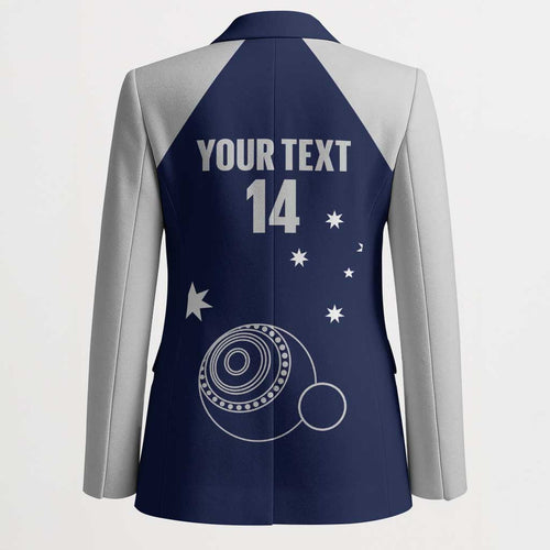 Custom Victoria Bowls Australia Blazer Go Champions Garden State - Aussie Hoodie