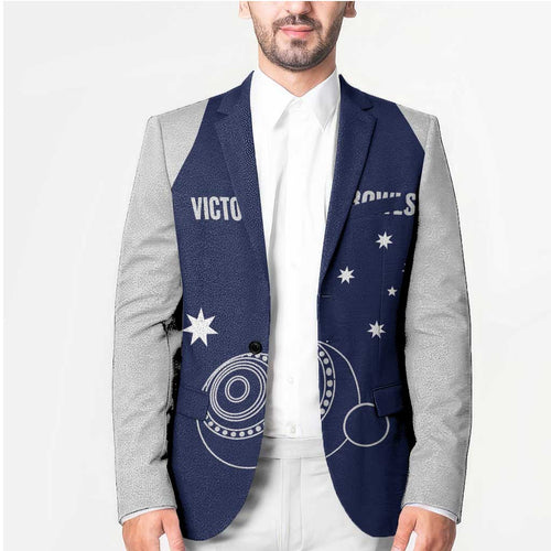 Custom Victoria Bowls Australia Blazer Go Champions Garden State - Aussie Hoodie