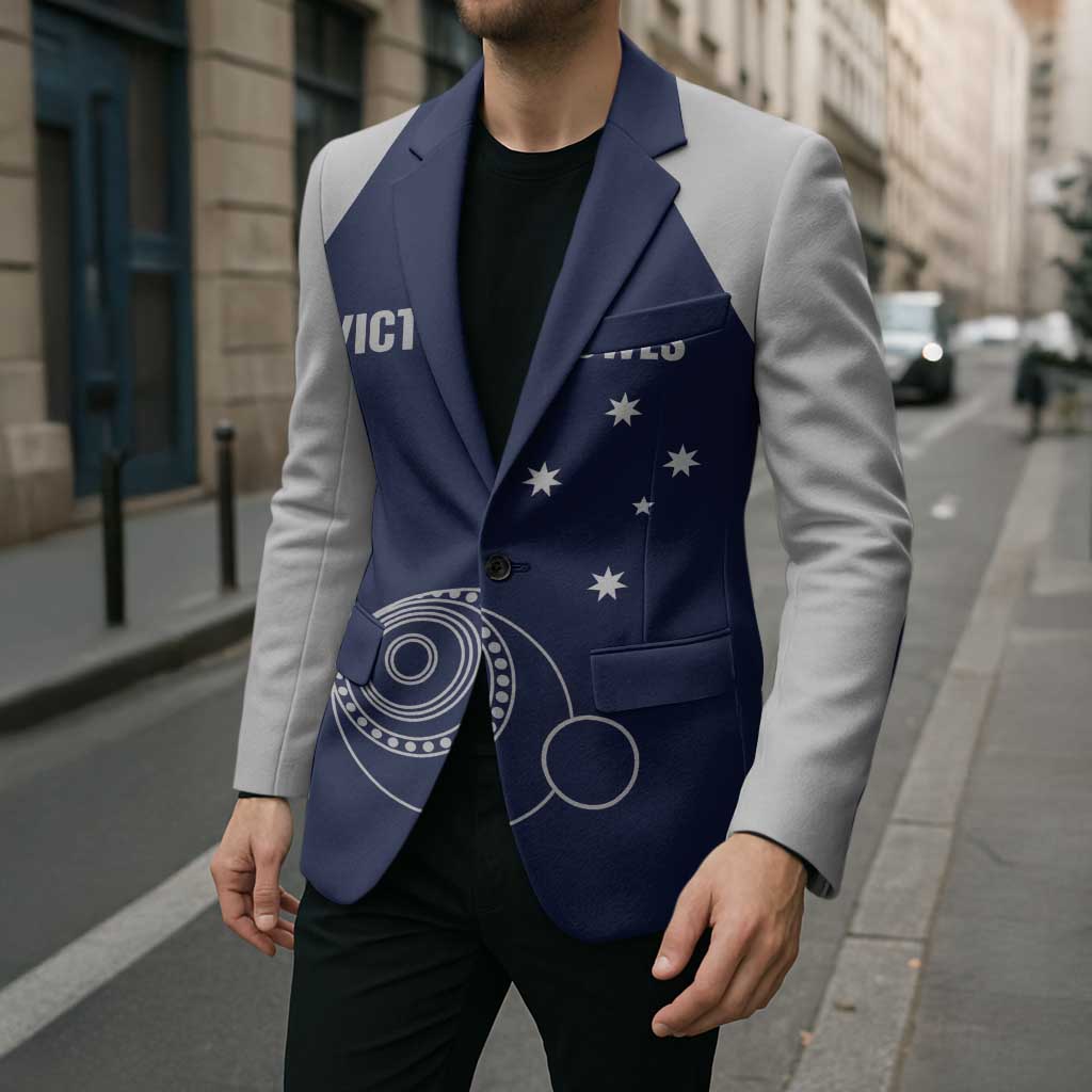 Custom Victoria Bowls Australia Blazer Go Champions Garden State - Aussie Hoodie