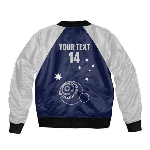 Custom Victoria Bowls Australia Bomber Jacket Go Champions Garden State - Aussie Hoodie