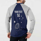 Custom Victoria Bowls Australia Button Sweatshirt Go Champions Garden State - Aussie Hoodie