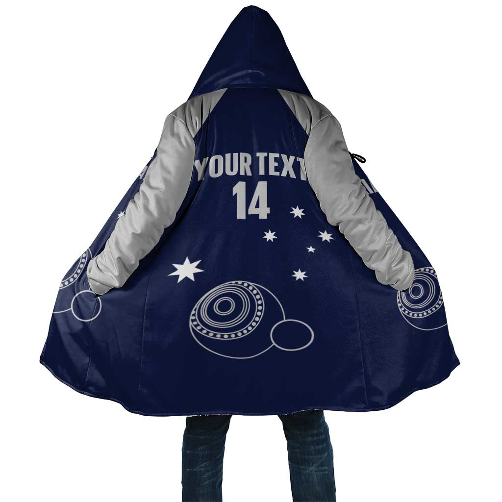Custom Victoria Bowls Australia Cloak Go Champions Garden State - Aussie Hoodie
