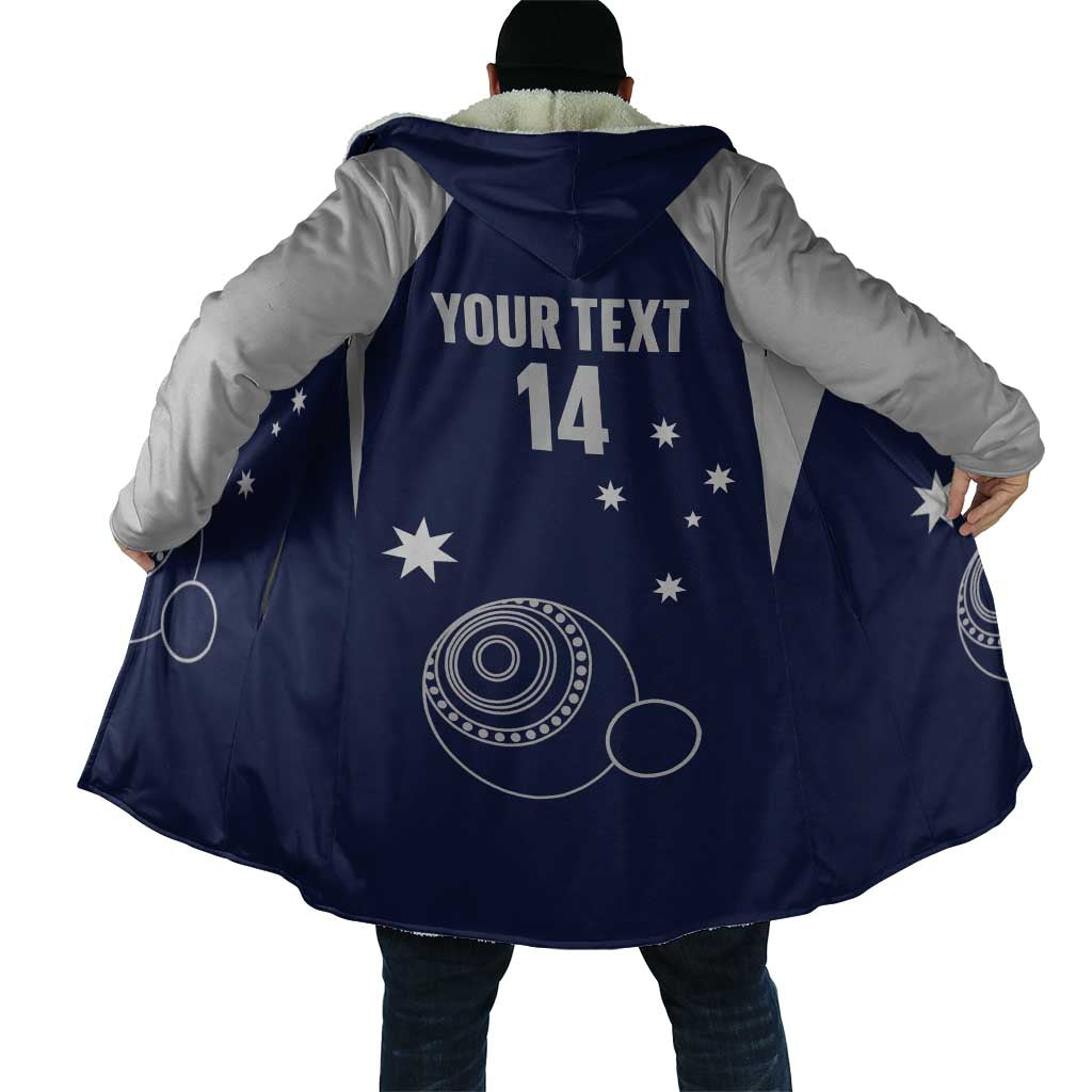 Custom Victoria Bowls Australia Cloak Go Champions Garden State - Aussie Hoodie