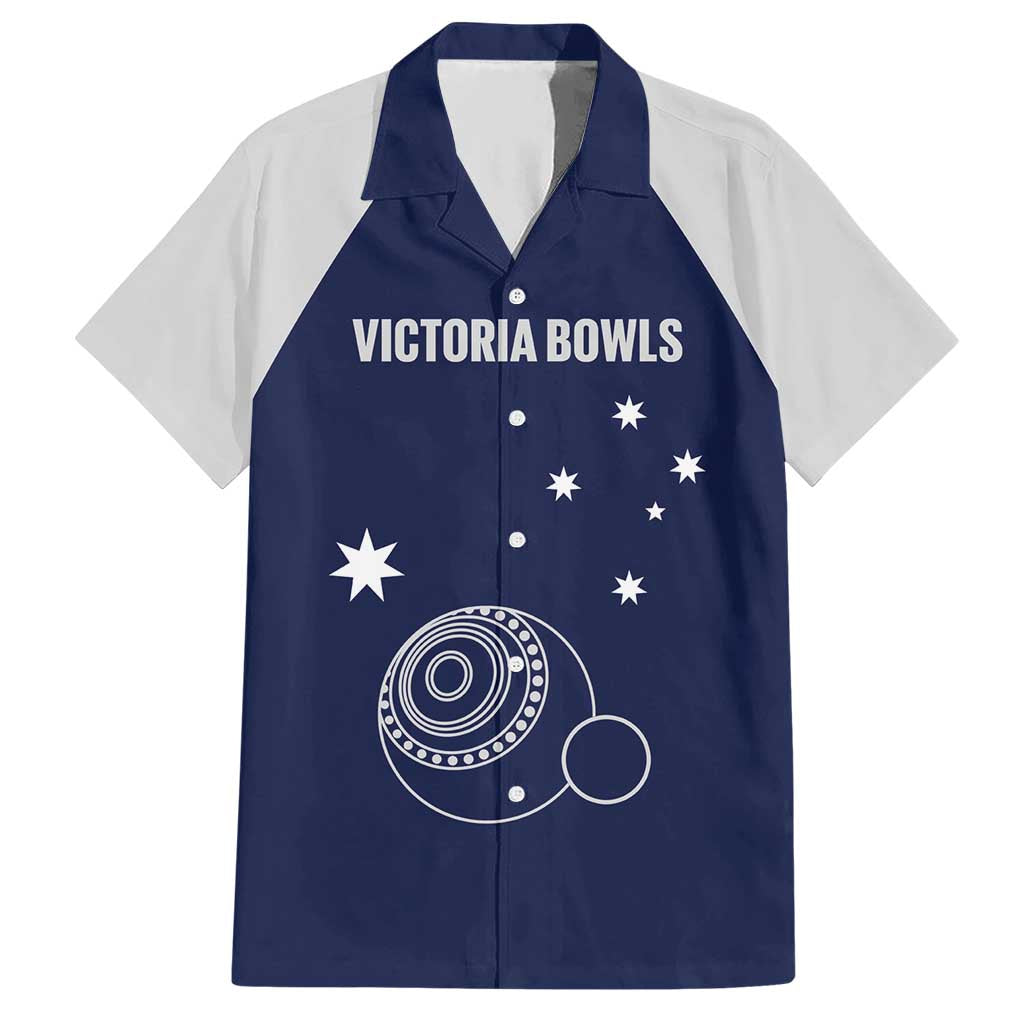 Custom Victoria Bowls Australia Hawaiian Shirt Go Champions Garden State - Aussie Hoodie