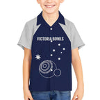 Custom Victoria Bowls Australia Hawaiian Shirt Go Champions Garden State - Aussie Hoodie