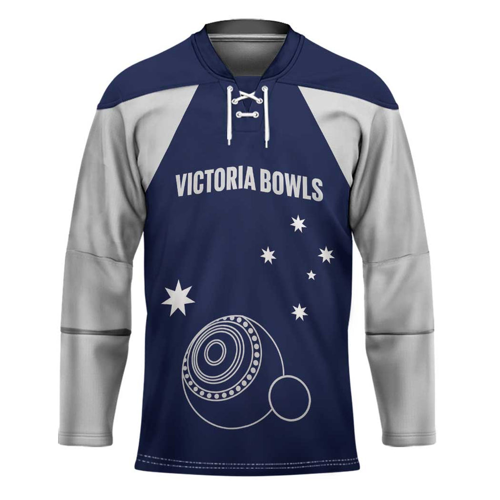Custom Victoria Bowls Australia Hockey Jersey Go Champions Garden State - Aussie Hoodie
