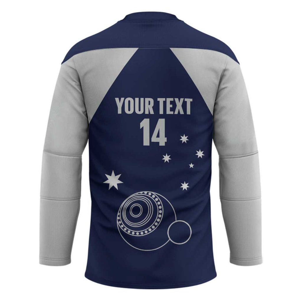 Custom Victoria Bowls Australia Hockey Jersey Go Champions Garden State - Aussie Hoodie