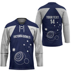 Custom Victoria Bowls Australia Hockey Jersey Go Champions Garden State - Aussie Hoodie