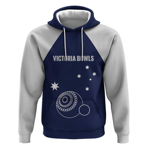 Custom Victoria Bowls Australia Hoodie Go Champions Garden State - Aussie Hoodie