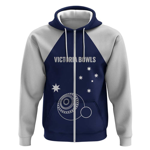 Custom Victoria Bowls Australia Hoodie Go Champions Garden State - Aussie Hoodie