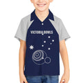 Custom Victoria Bowls Australia Kid Hawaiian Shirt Go Champions Garden State - Aussie Hoodie