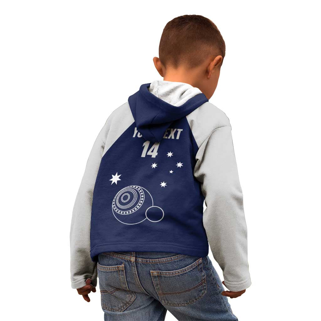 Custom Victoria Bowls Australia Kid Hoodie Go Champions Garden State - Aussie Hoodie