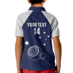 Custom Victoria Bowls Australia Kid Polo Shirt Go Champions Garden State - Aussie Hoodie