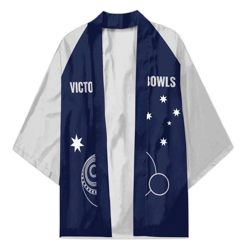 Custom Victoria Bowls Australia Kimono Go Champions Garden State - Aussie Hoodie