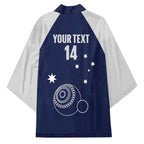 Custom Victoria Bowls Australia Kimono Go Champions Garden State - Aussie Hoodie