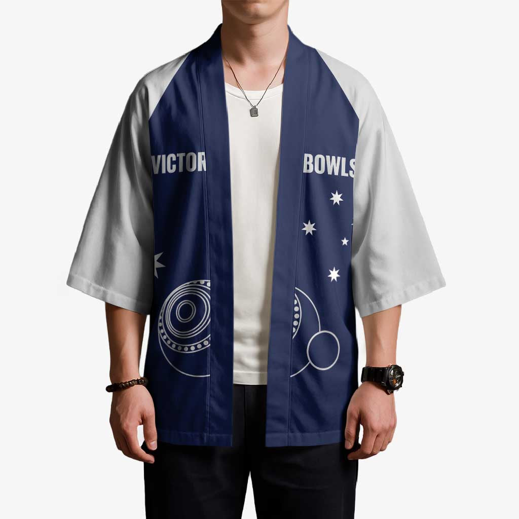Custom Victoria Bowls Australia Kimono Go Champions Garden State - Aussie Hoodie