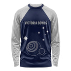 Custom Victoria Bowls Australia Long Sleeve Shirt Go Champions Garden State - Aussie Hoodie