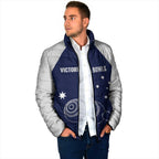 Custom Victoria Bowls Australia Padded Jacket Go Champions Garden State - Aussie Hoodie