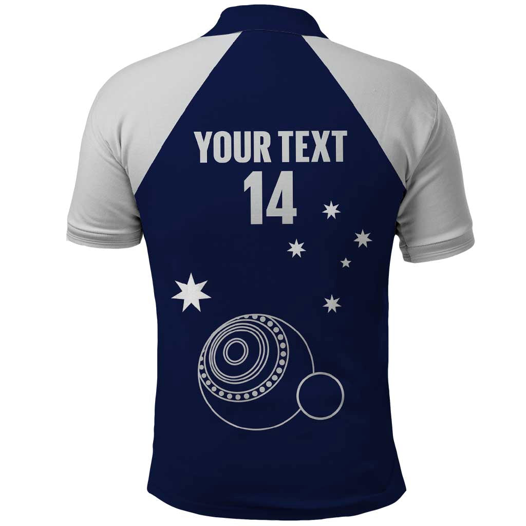 Custom Victoria Bowls Australia Polo Shirt Go Champions Garden State - Aussie Hoodie