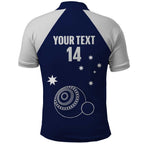 Custom Victoria Bowls Australia Polo Shirt Go Champions Garden State - Aussie Hoodie