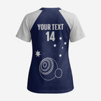Custom Victoria Bowls Australia Scrub Top Go Champions Garden State - Aussie Hoodie