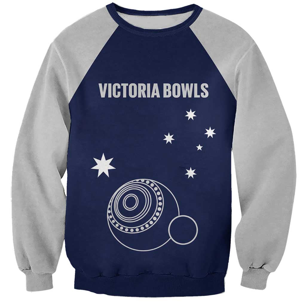 Custom Victoria Bowls Australia Sweatshirt Go Champions Garden State - Aussie Hoodie