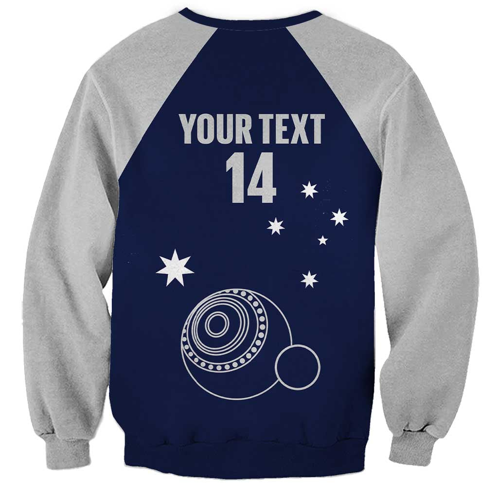 Custom Victoria Bowls Australia Sweatshirt Go Champions Garden State - Aussie Hoodie