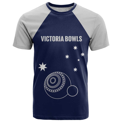 Custom Victoria Bowls Australia T Shirt Go Champions Garden State - Aussie Hoodie