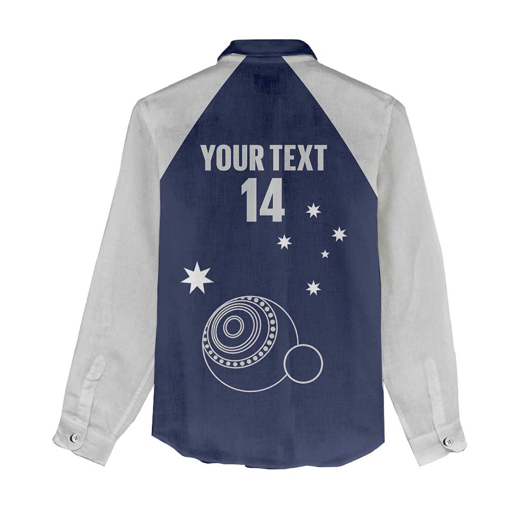 Custom Victoria Bowls Australia Women Casual Shirt Go Champions Garden State - Aussie Hoodie